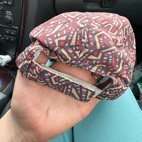 flapper head Accessories - Boho print  baseball hat trail running women’s